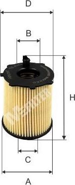 Масляный фильтр MFilter. Артикул TE 4068