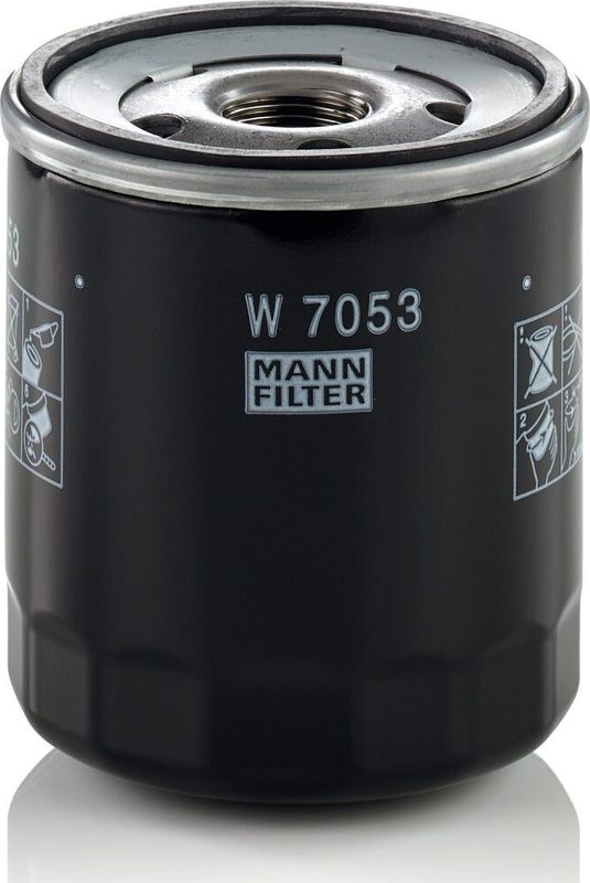 Масляный фильтр Mann-Filter для Fiat Ulysse I 1994-2002. Артикул W 7053