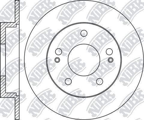 Тормозной диск NiBK. Артикул RN1947