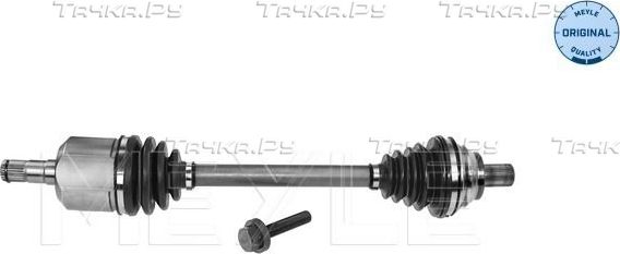 Полуось (привод в сборе, приводной вал) Meyle Original передняя левая для Audi A3 II (8P) 2003-2008. Артикул 100 498 0140