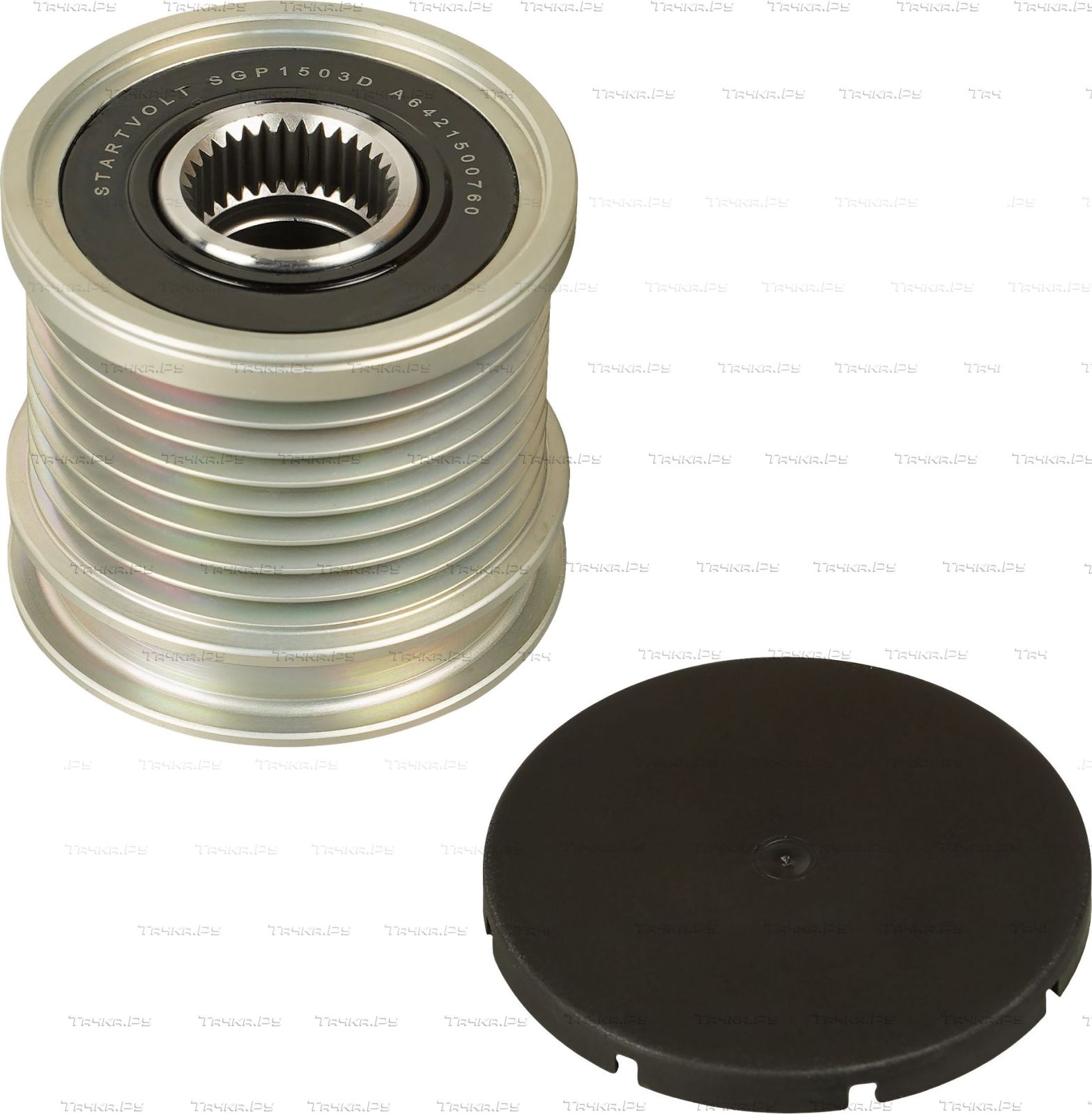 Муфта генератора обгонная StartVOLT для Mercedes-Benz GL-Класс I (X164) 2006-2012. Артикул SGP 1503D