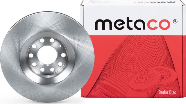 Диск тормозной передний вентилируемый (Metaco). Артикул 3050291