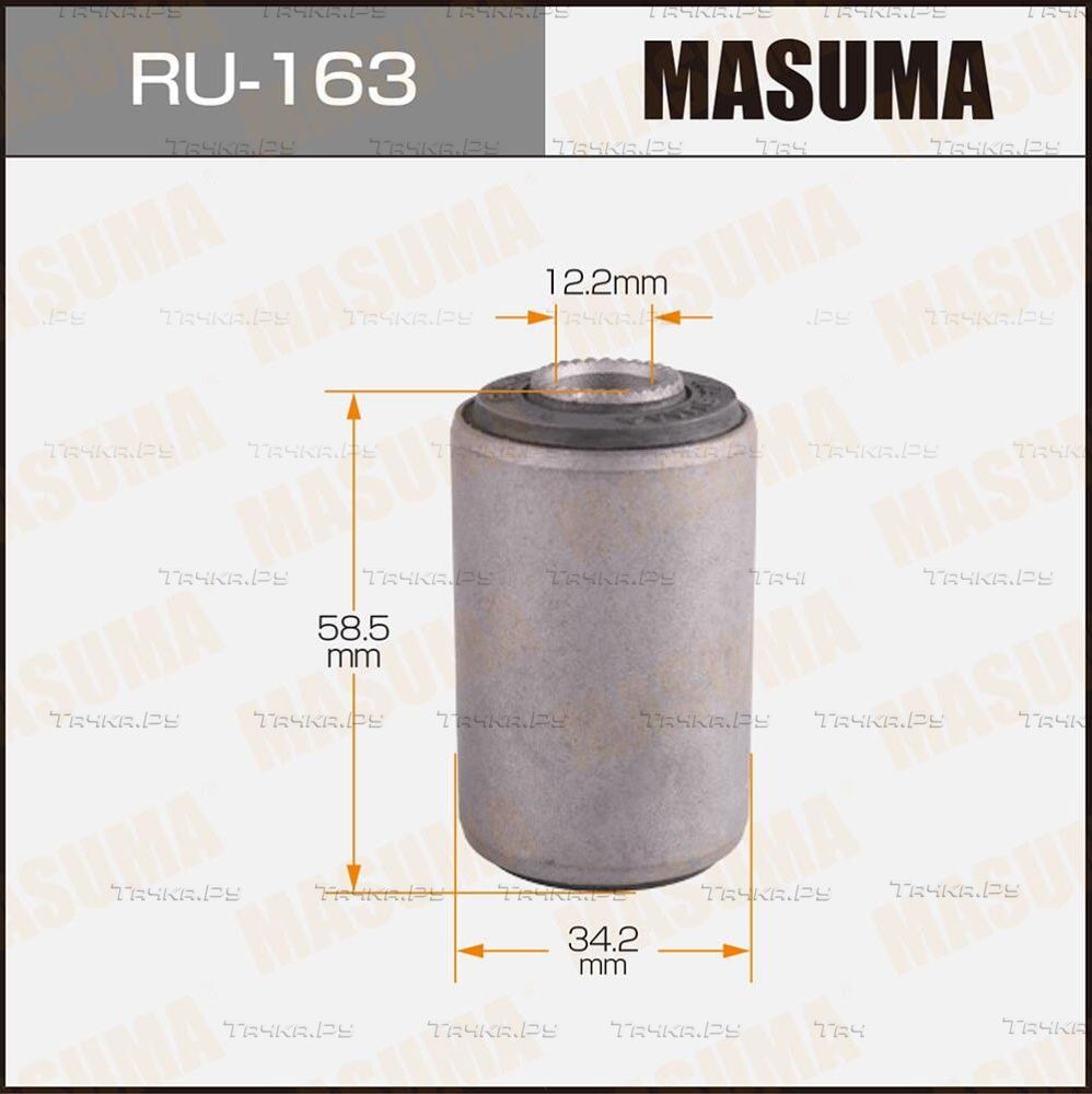 Сайлентблок заднего рычага подвески Masuma. Артикул RU-163