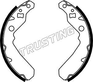 Тормозные колодки Trusting. Артикул 026.354