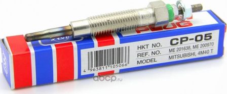 Свеча накаливания (накала) HKT для Peugeot 806 I 1995-2002. Артикул CP05