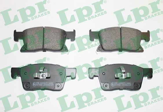 Тормозные колодки LPR передние для Opel Astra K 2015-2026. Артикул 05P2129