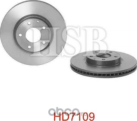 Диск тормозной пер. (HSB). Артикул HD7109