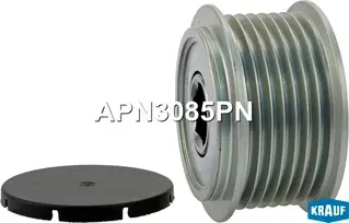 Шкив генератора D4CB 174л.с Krauf. Артикул APN3085PN