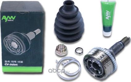 Шрус Внешний CHEVROLET Lacetti 1.4-1.8 05>/Nubiria 1.6 05>, DAEWOO Nubiria 1.8 (Aywiparts). Артикул AW1510040A