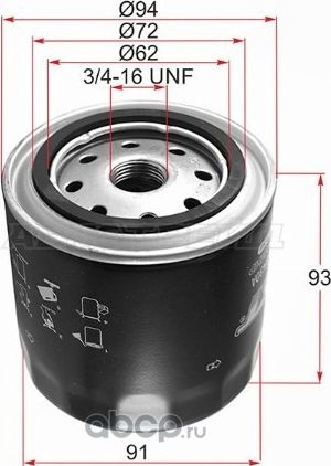 Фильтр масляный NISSAN MURANO YD25 08-15NAVARA 05 (SAT). Артикул ST15208BN30A