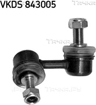Стойка (тяга) стабилизатора SKF передняя левая для Honda CR-V II 2001-2007. Артикул VKDS 843005