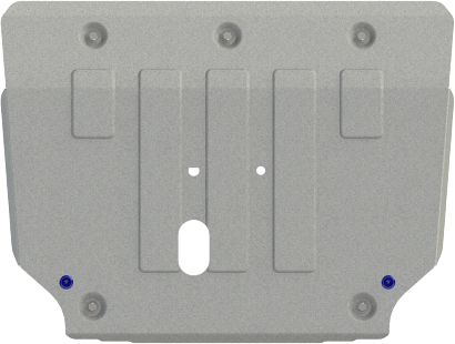 Защита алюминиевая Шериф (4 мм) для картера и КПП Chevrolet Captiva III 2019-2023. Артикул 04.5459