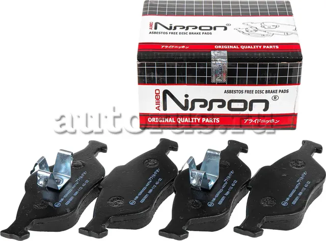 Колодки тормозные FORD Fiesta (95-01-),Fusion (01-) MAZDA 2 (03-) передние (4шт. (Allied Nippon). Артикул ADB0891