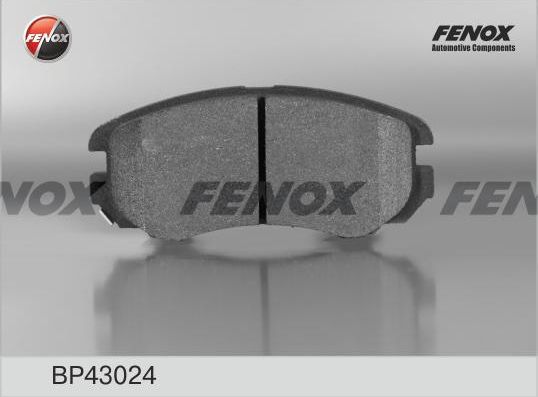 Тормозные колодки Fenox. Артикул BP43024