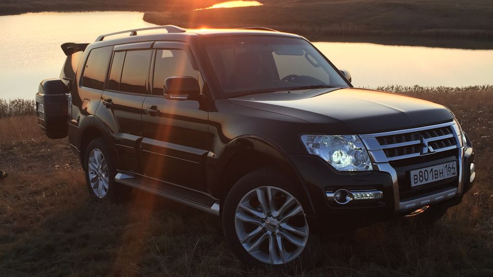 Дефлекторы Cobra Tuning для окон Mitsubishi Pajero IV 5-дв. 2006-2026. Артикул M41206