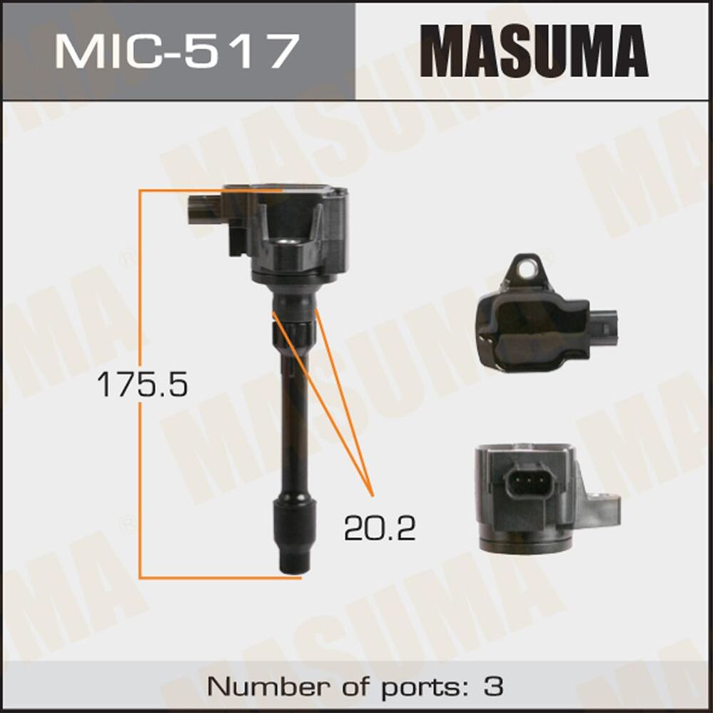 Катушка зажигания Masuma. Артикул MIC-517