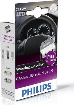 Canceller LED 12V  5W CANbus (к.уп.2шт.) CEA Philips. Артикул 12956X2