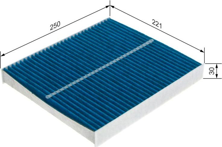 Салонный фильтр Bosch ФИЛЬТР+pro. Артикул 0 986 628 566