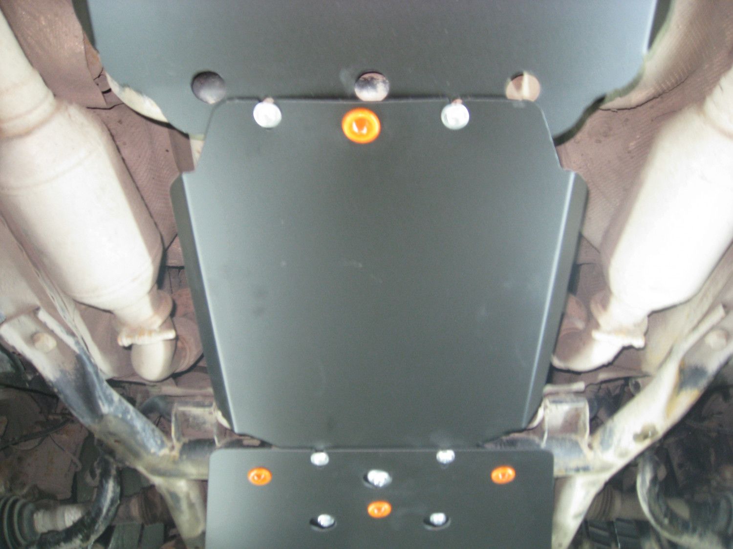 Защита алюминиевая "Alfeco" для КПП Land Rover Range Rover III Vogue 2002-2012. Артикул ALF.38.18 AL4