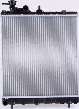 Радиатор охлаждения двигателя Nissens для Hyundai Atos 2003-2008. Артикул 675006