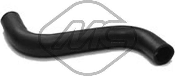 Патрубок радиатора (системы охлаждения) Metalcaucho. Артикул 94005