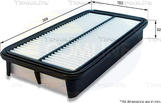 Воздушный фильтр Comline для Toyota Picnic I 1997-2001. Артикул CTY12158