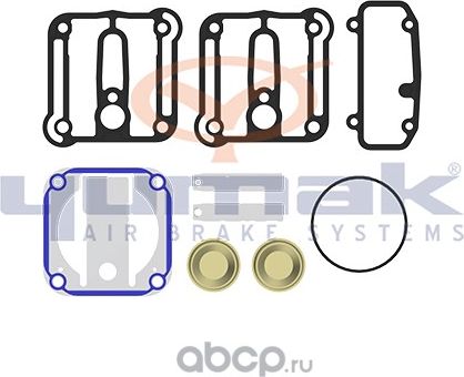 К-т прокладок компрессора МАН 92,0мм LP3980 (Yumak). Артикул RK01242