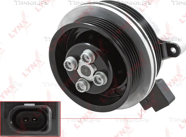 Помпа (водяной насос) LYNXauto для Volkswagen Golf Plus I 2006-2013. Артикул CW-0032