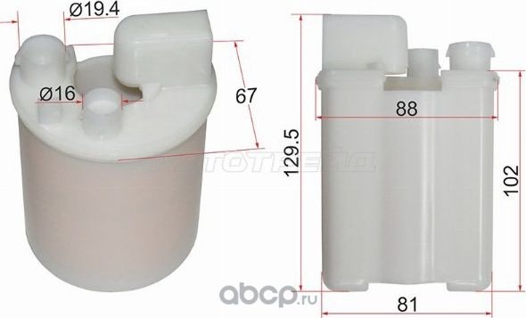 Фильтр топливный погружной HYUNDAI ELANTRA 06-11I (SAT). Артикул ST319102H000