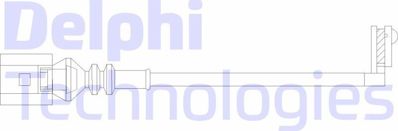 Датчик износа тормозных колодок  Delphi. Артикул LZ0328