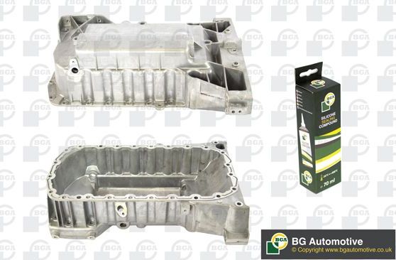 Масляный поддон картера двигателя BGA для Citroen Jumpy II 2007-2016. Артикул SP1409