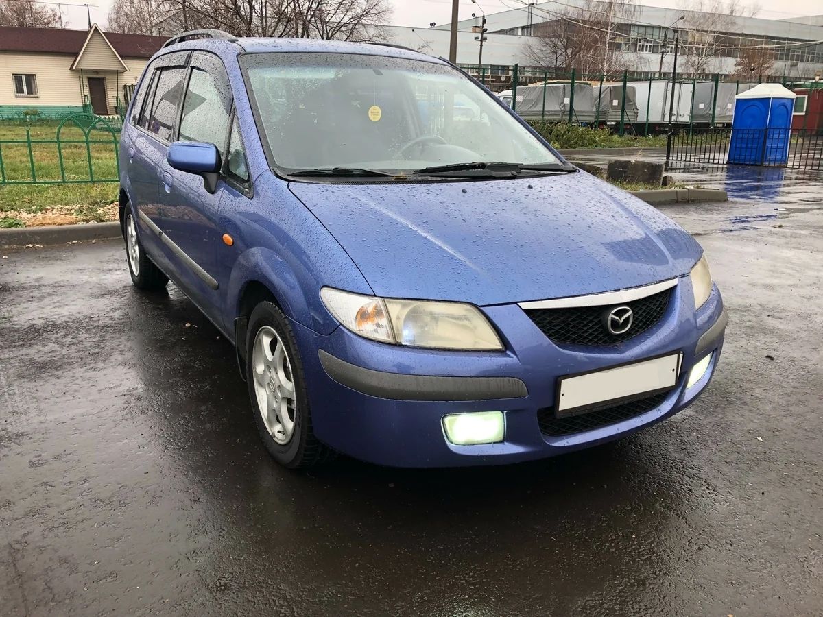 Дефлекторы V-Star для окон Mazda Premacy 1999-2005. Артикул D12288