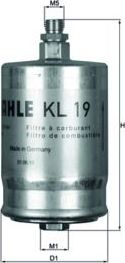 Топливный фильтр Mahle. Артикул KL 19