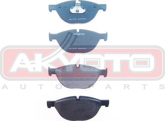 Тормозные колодки Akyoto Packing AKYOTO передние для BMW 7 V (F01/F02/F04) 2008-2015. Артикул AKD-19105
