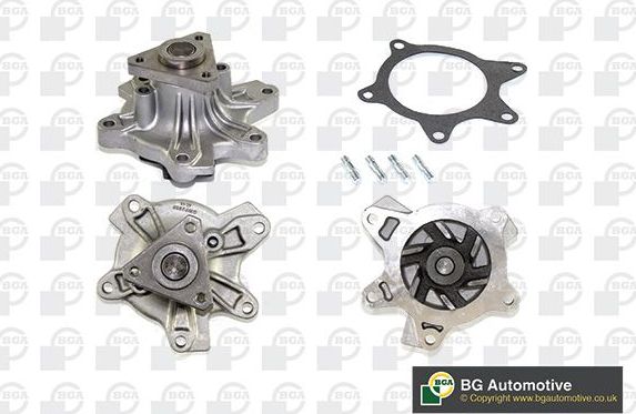 Помпа (водяной насос) BGA для Toyota Corolla E120, E130 2004-2007. Артикул CP3396