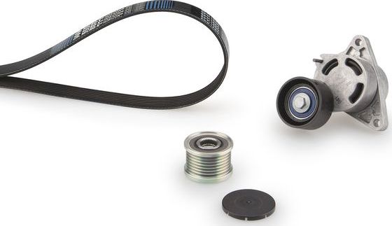 Приводной ремень поликлиновой с роликами (комплект) Gates Micro-V®. Артикул K037PK1113