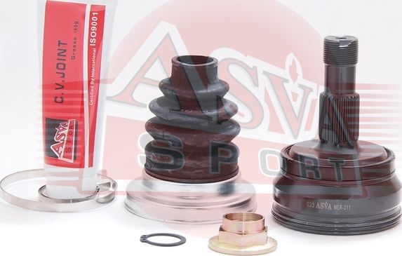 Шрус наружный (граната) Asva задний для Mercedes-Benz E-Класс III (W211, S211) 2002-2009. Артикул MER-211