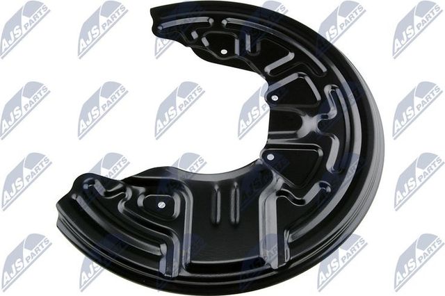 Кожух (щиток) тормозного диска NTY передний правый для Audi S4 III (B7) 2004-2009. Артикул HTO-AU-007