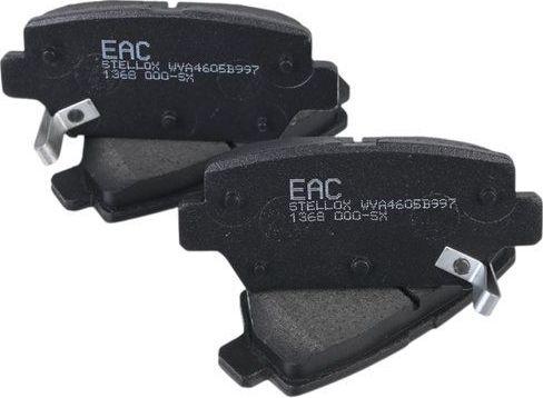 Тормозные колодки Stellox задние для Mitsubishi Eclipse Cross 2017-2026. Артикул 1368 000-SX