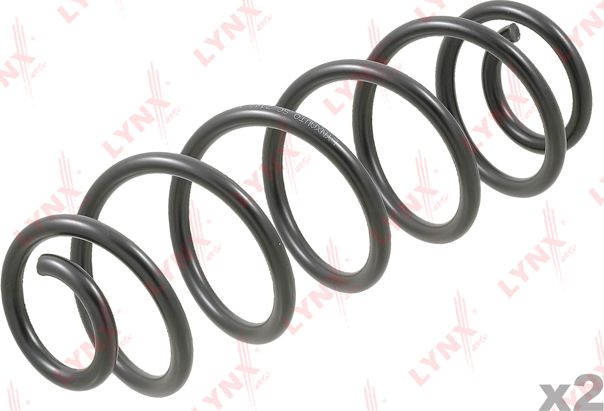 Пружина подвески LYNXauto задняя для Audi A4 IV (B8) 2007-2015. Артикул SC-2149