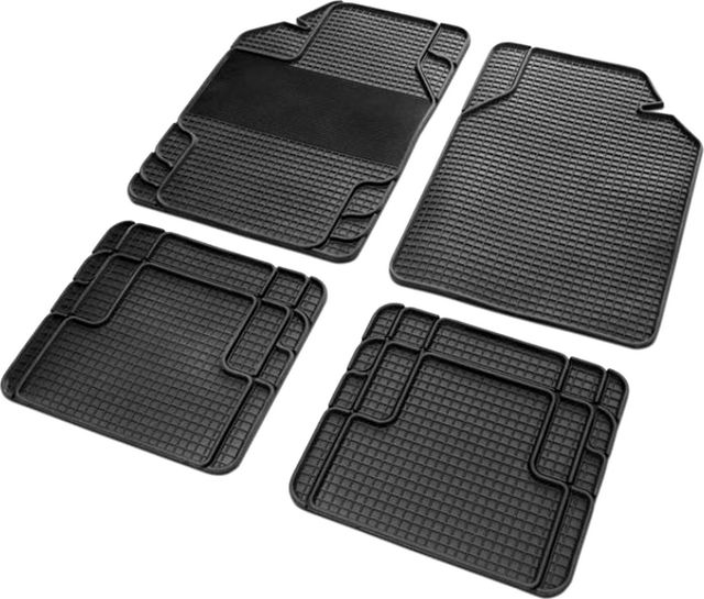 Коврики Rival для салона литьевые универсальные, без крепежа, без перемычки. Артикул 60001001