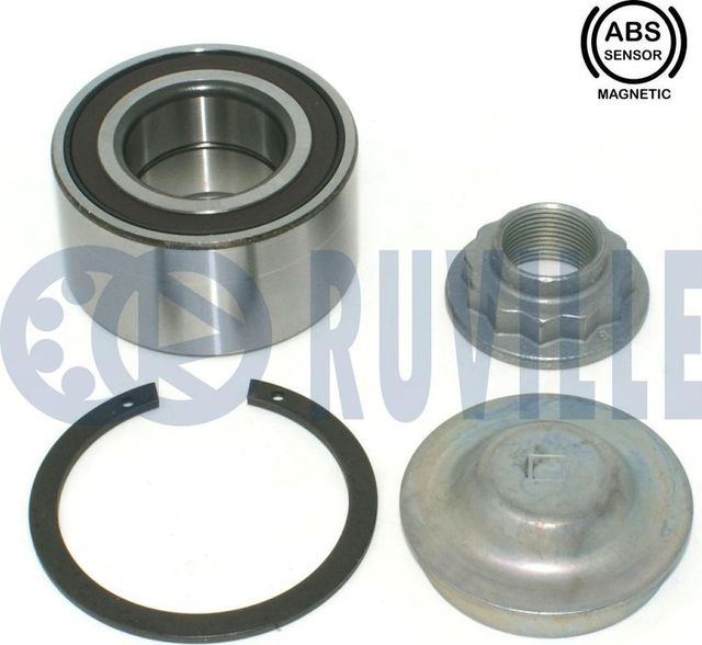 Ступичный подшипник (комплект) Ruville передний для Smart Fortwo III (C453, A453) 2014-2026. Артикул 221881