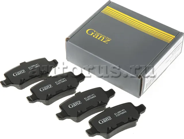 Колодки задние (Ganz). Артикул GIJ09191