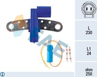 Датчик положения коленвала FAE. Артикул 79322