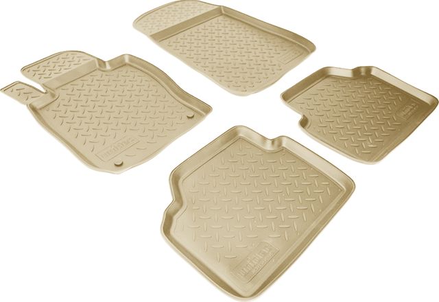 Коврики Норпласт для салона BMW 3 E90 2005-2010 БЕЖЕВЫЕ. Артикул NPL-Po-07-02-B
