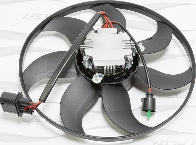Вентилятор радиатора VAG A3/PASSAT/G5/OCTAVIA/SUPERB/YETI 03 (Free-Z). Артикул KM0128