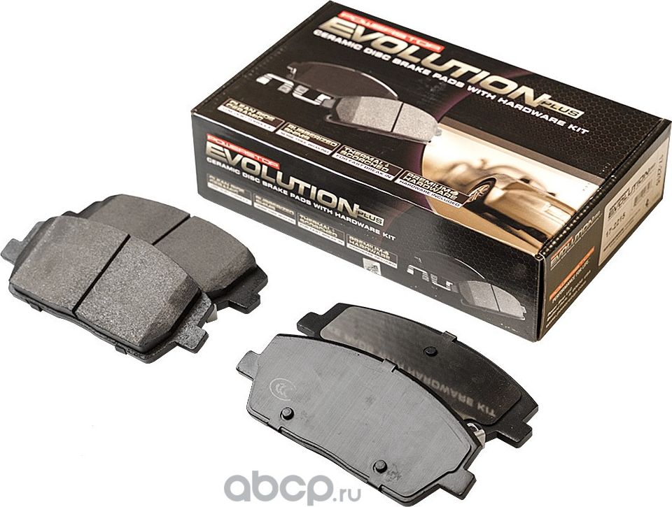 Передние керамические колодки Evolution PLUS Z17 PowerStop 17-2215 Powerstop. Артикул 172215