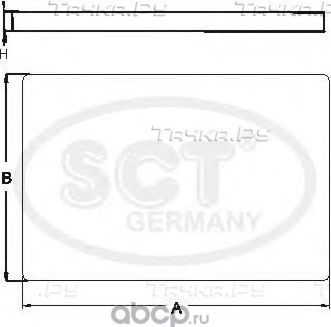 Салонный фильтр SCT-Germany для Ford Galaxy I 1995-2006. Артикул SAK 131