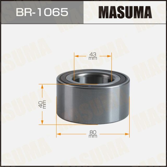 Подшипник ступичный MASUMA, MITSUBISHI OUTLANDER / CW5W.4WD.RUS front. Артикул BR1065