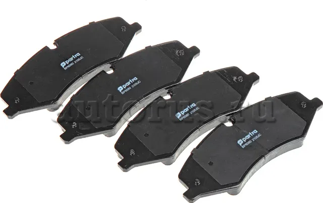 Колодки тормозные дисковые (Partra). Артикул BP6080